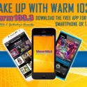 Download the FREE Warm 103.3 app for your smart phone or tablet!